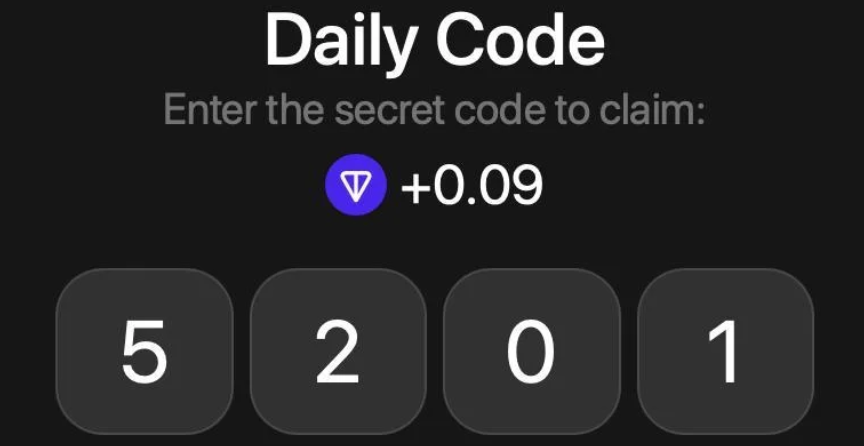 TonHash Daily Secret Code 3 June 2025